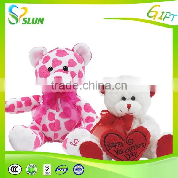 Valentine's Day Teddy Bear Plush Toy With Red Heart photo-6