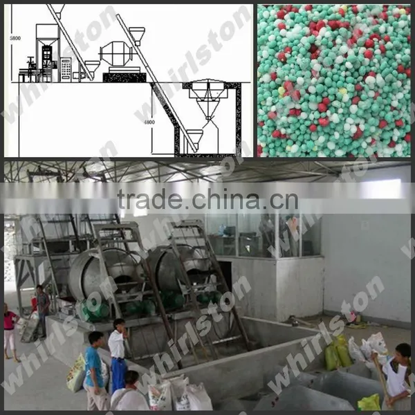 033 whirlston BB fertilizer production line/Bulk Blending fertilizer production line
