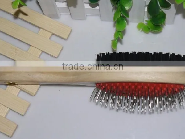 Bulk Wooden Handle Pet Dog Hair Comb photo-5