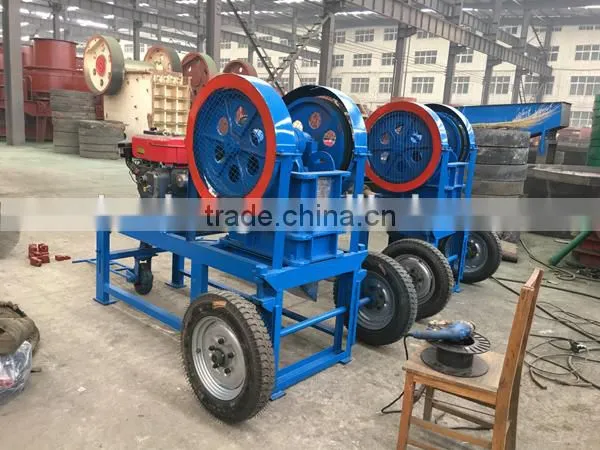 Mini Portable Jaw Crusher/ Small Stone Breaking Machine With Lowest Price photo-2