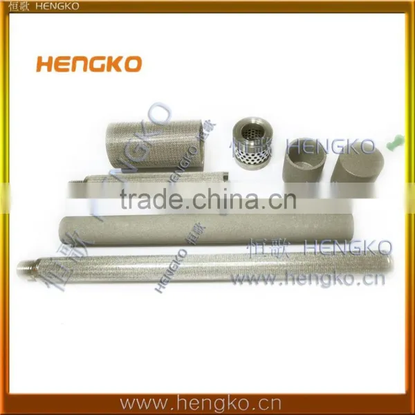 0.5 ,1,2,5,10,15,20,30,40,50,60,70,90 Microns Sintered Metal Porous Tube Filters photo-3