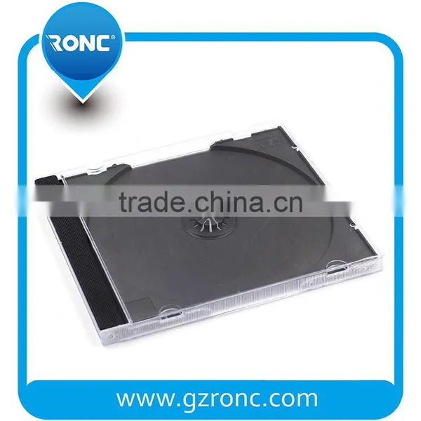 PP Material 10.4mm CD Jewel Case With Black Tray photo-2