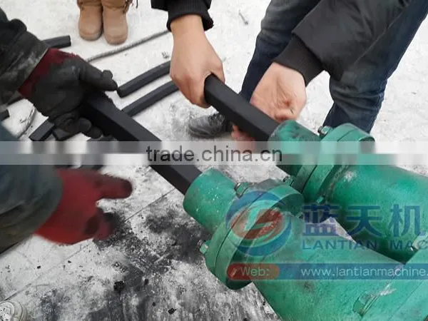 Bbq Shisha Charcoal Briquette Extruder Machine Coal Powder Shaping Machine photo-3