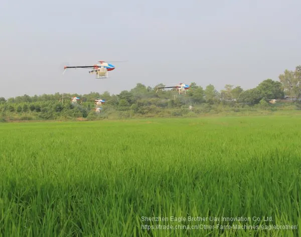 17L Battery Helicopter Spraying Pesticide Agriculture Machine Drone Sprayer photo-2