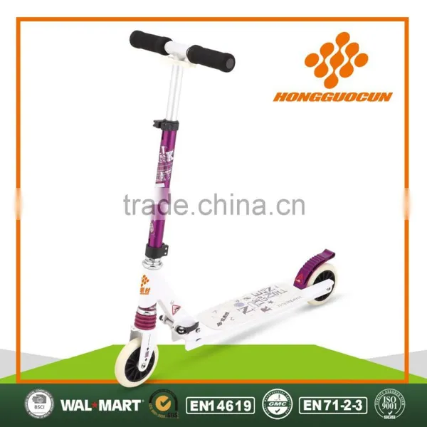Teenagers 125mm/145 mm Two Wheels Kids Kick Scooter photo-2