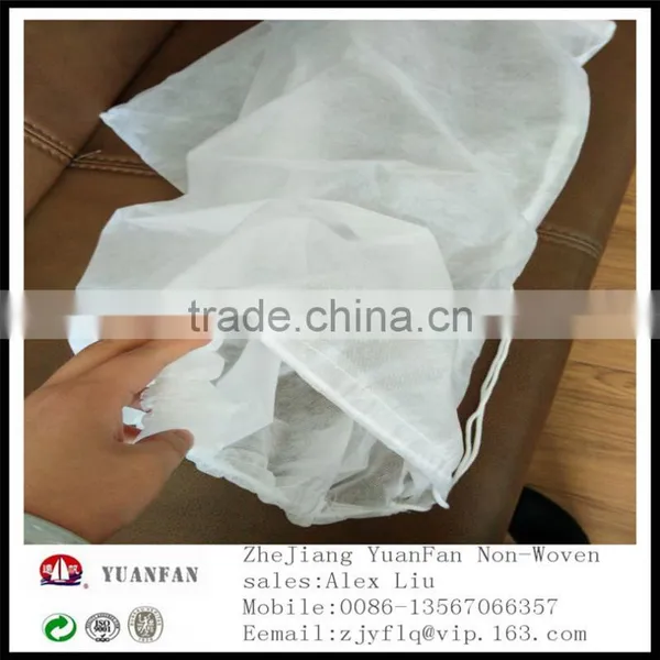 30gsm 80cm*100cm 60cm*80cm 120cm*180cm Non-woven Plant Cover Have the Rope photo-5