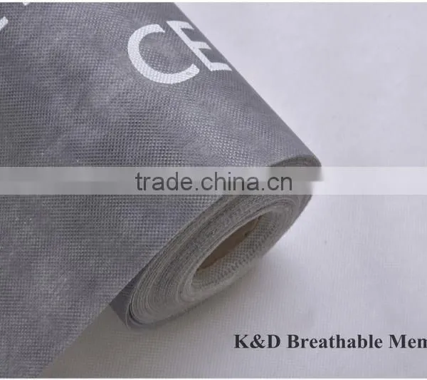 Water Proof Non Woven Raw Material Breathable Membrane Single Ply Roofing photo-5