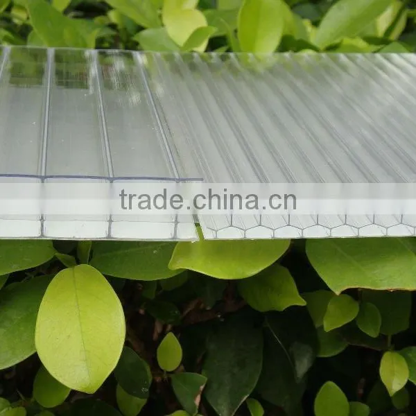 UV Coating Polycarbonate Hollow Sheet photo-4