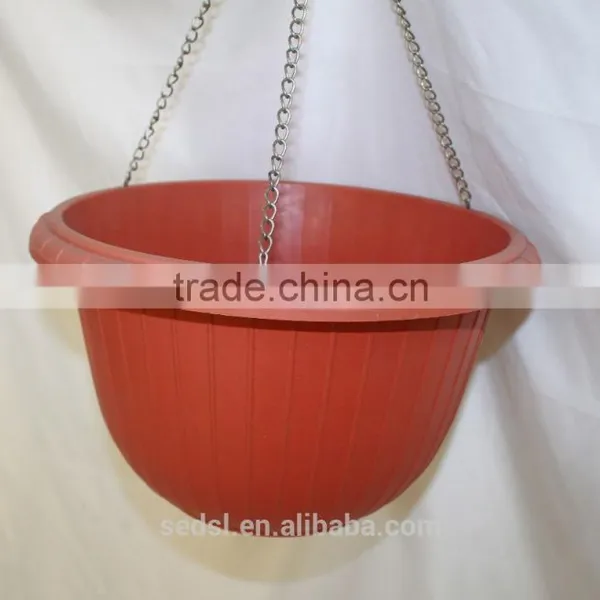 12" Plastic Hanging Pot,plastic Plant Pots Hanging,balcony Plastic Pots photo-3
