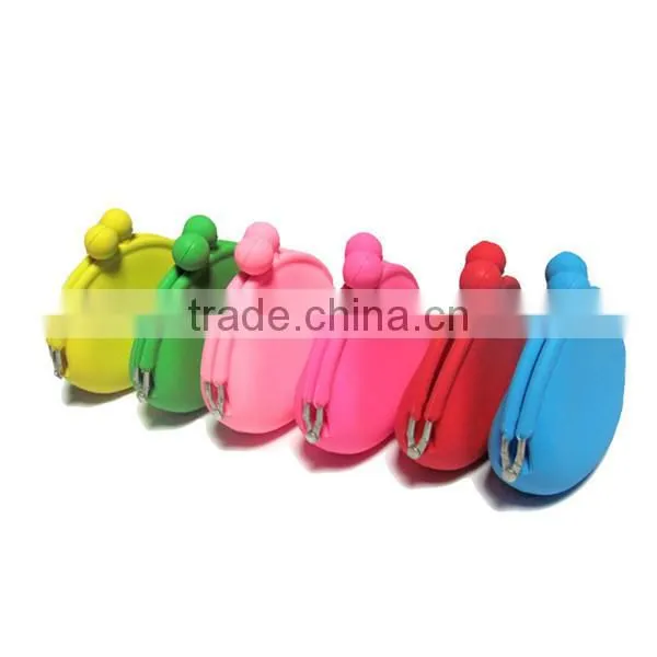 Colorful Food Grade Bulk Wholesale Custom Silicone Key Pouch photo-4