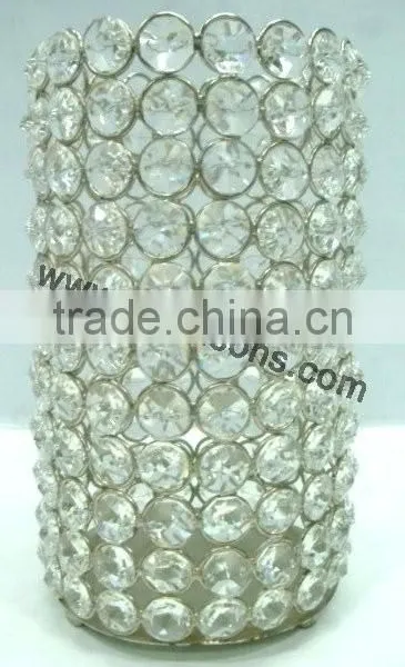 Superior Crystal Candle Holder, Crystal Votive Holder photo-3