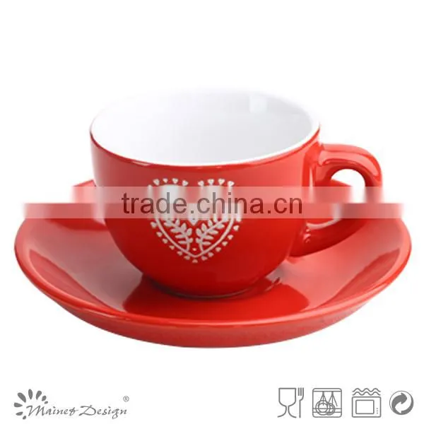Fine Cheap Colorful Handpaiting Coffee Mug/wholesale Tea Cups and Saucer photo-6