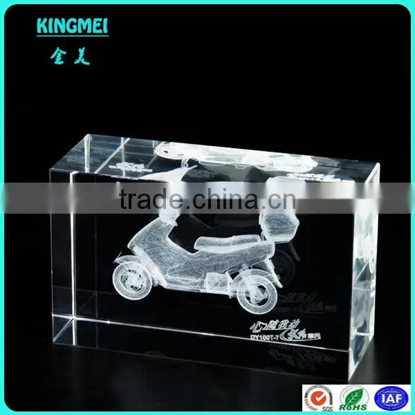 Newest Style Laser Engraved Car 3d Crystal for Promotion Gift photo-6