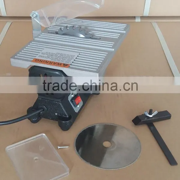 100mm 4" 90W Mini Table Saw Mini Circular Saw Portable Jewelry Electric Hobby Tools photo-5