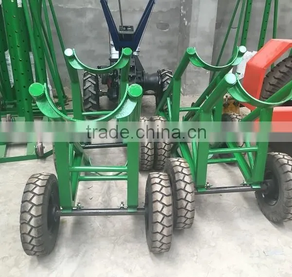 YTYG-2 Double Concrete Pole Trailer, Electric Power Pole Transfer for 8-15M photo-3