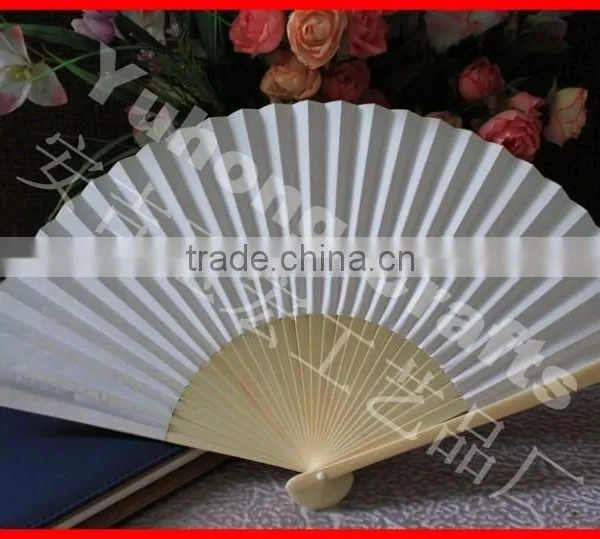 High Quality DIY Bamboo Paper Fan for Gift photo-3