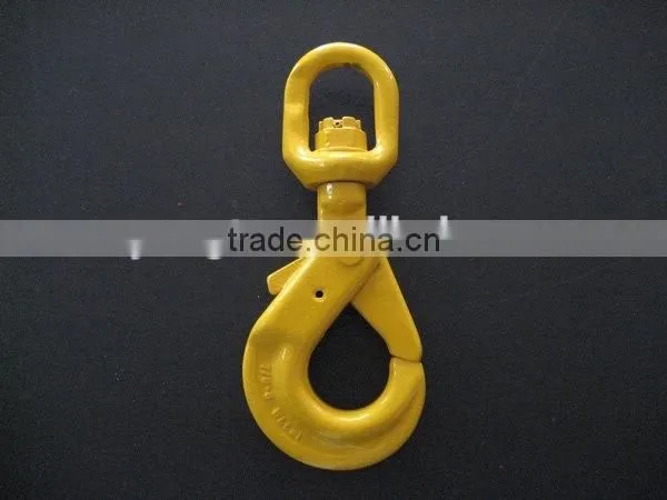 2015 Reliable G80 Rigging European Forged Self Locking Swivel Safety Hook photo-3
