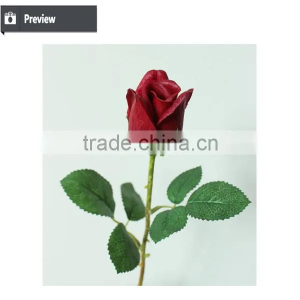 Real Touch Artificial Flower for Christmas Ornament Rose Flower photo-2