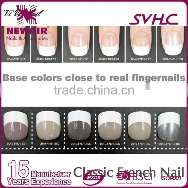 Newair Popular Full Cover 24pcs Artificial False Nail Art Tip Designs Press on Nails photo-5