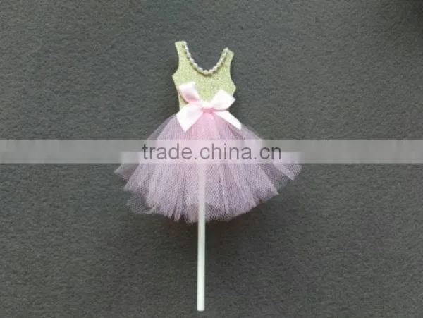 Bamboo Crown Decoration Food Pick