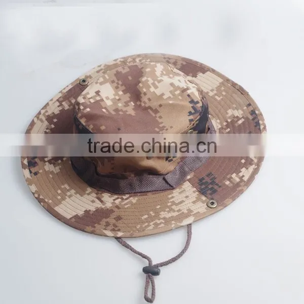 Special Outdoor Caps Camouflage Breathable Mesh and Circle Border Wind Sun Hat the Fisherman Cap Cap photo-4