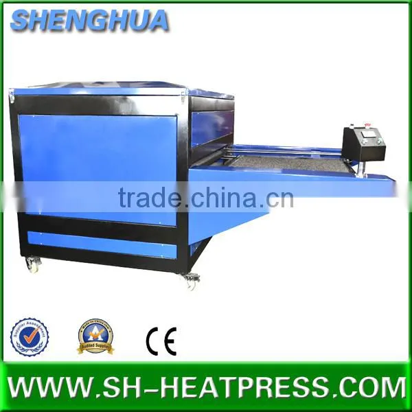 China Hydraulic Double Bed Jersey Heat Press Machine photo-4