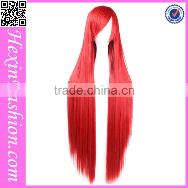 Wholesale White Multi Color Extra Long Wigs photo-3