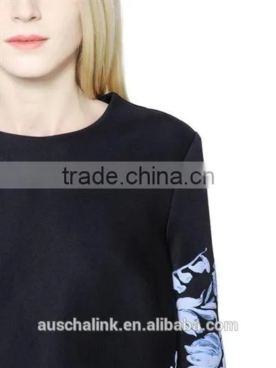 OEM Service Lady Fancy Embossed Sweatshirt Production photo-5