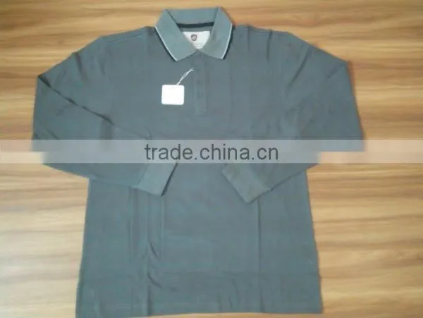 Men's Polo ShirtS Polo T-ShirtS Long Sleeve Polo T-ShirtS Ready Stock photo-3