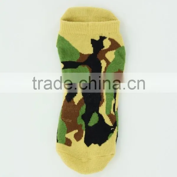 Men Ankle Sport Running Cotton Socks With Camouflage Design photo-6