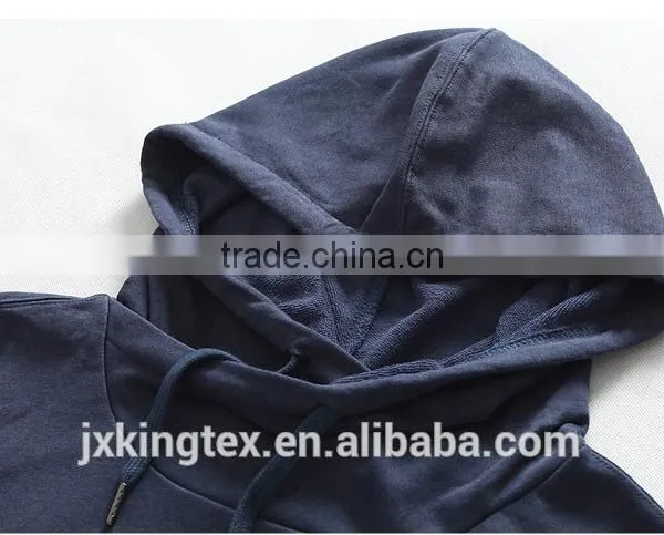 Factory Direct Price Slim Fit 280 Grams French Terry Hoodies Bulk Pull Over Side Pocket Contrast Hoody photo-2
