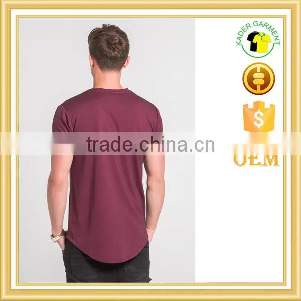 Curved Bottom Tri Blend Fitted t Shirt,t Shirt With Your Own Logo photo-4