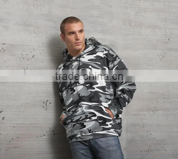 Wholesale Camo Fleece Hoodie Sweatshirt With Kinds of Colors photo-4
