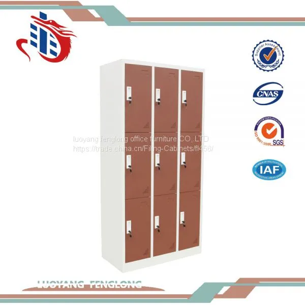 Metal Steel 9 Door Storage Locker Swimming Pool Storage Locker photo-4