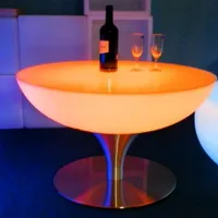 Battery Operated Led dj Glowing Cocktail Table Lights photo-2
