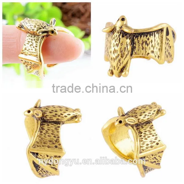 Unisex Lovely Fox Ring/creative Alloy Ring/top Quality Ring photo-2