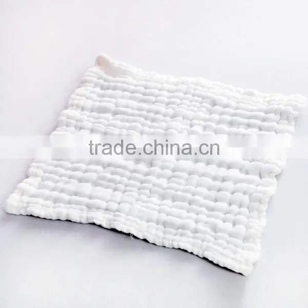 Cotton Gauze Burp Cloth Organic Wipe Cloth Facial Cloth Baby Bibs photo-6