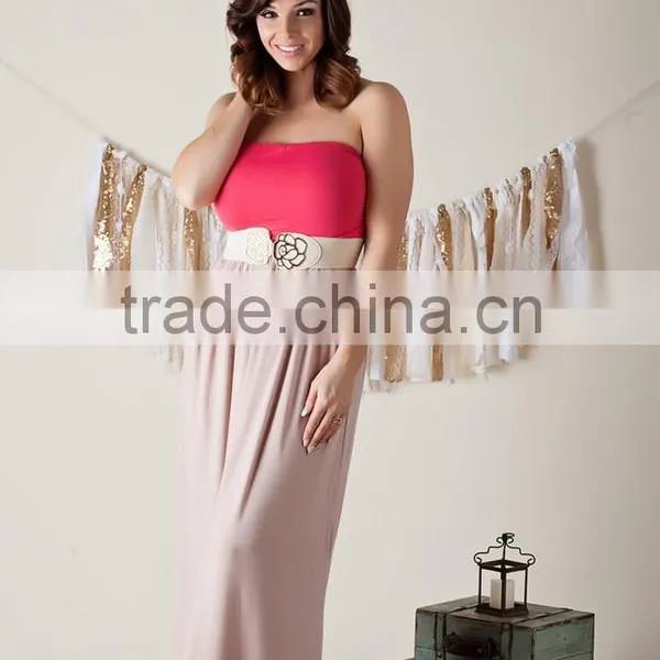 Mommy and me Maxi Dresses Cheap Long Woman Sexy Dress photo-4