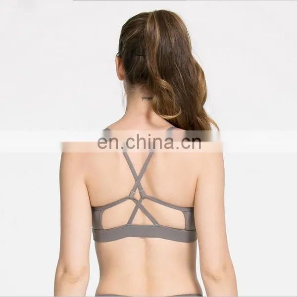 TONTON New Fashion Custom Design Sublimation Printed Sportswear Yoga Bra photo-3