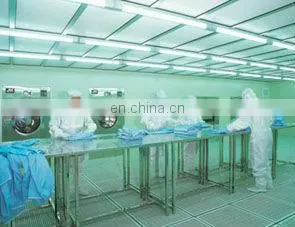 Cleannroom Use Anti-static 5mm Grid Polyester Esd Coverall for Multi Field Purpose photo-4