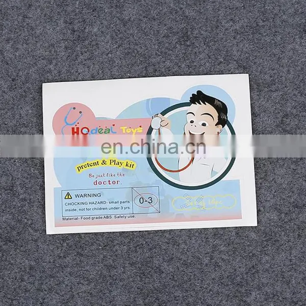 Wholesale Customized Colorful Printing Piece Cut Paper Self Adhesive Stickers for Hospital Medical Label photo-5