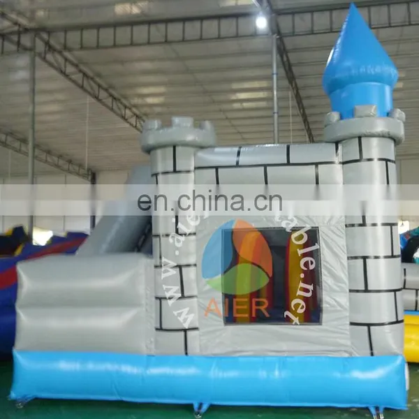 Latest Design Castle Inflatable Cheap Dinosaur Gray Jumping Bouncer Inflatable Castle House for Sale photo-2