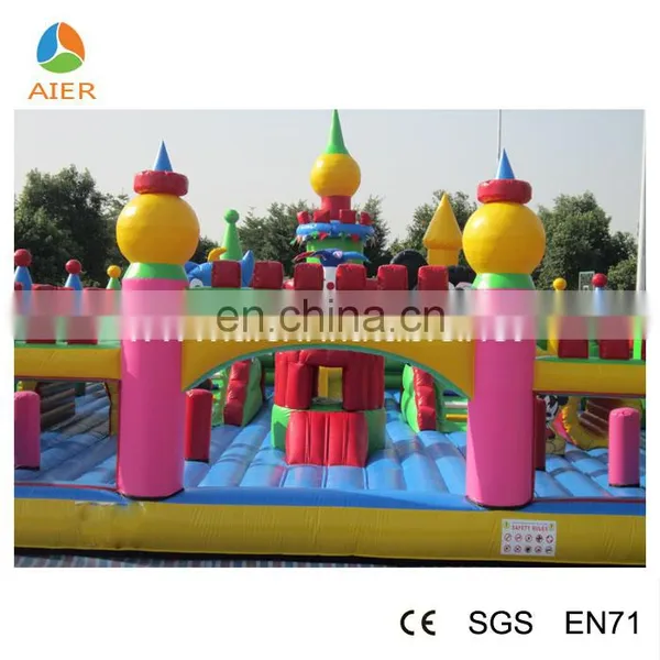2016 Good Quality CE Certificated Inflatable Bouncy Play Combo/luxury Giant Inflatable Fun City photo-6
