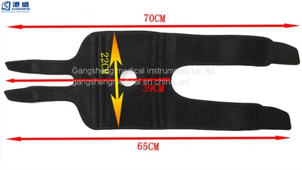 Multi Colour Options Neoprene Knee Brace With Springs for Sports When Playing Verious Balls or Running photo-5