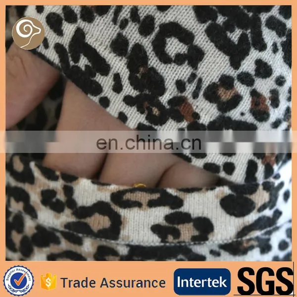 Leopard Printed Wholesale Cashmere Dress Coat photo-5