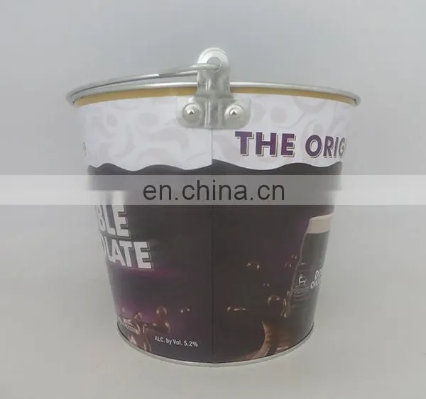 China Custom Colorful Beer Galvanized Iron Stainless Steel Ice Bucket photo-5