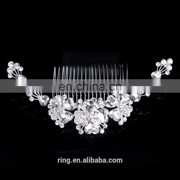 Fashion Handmade Four Leaves Bridal Hair Comb Wholesale photo-4