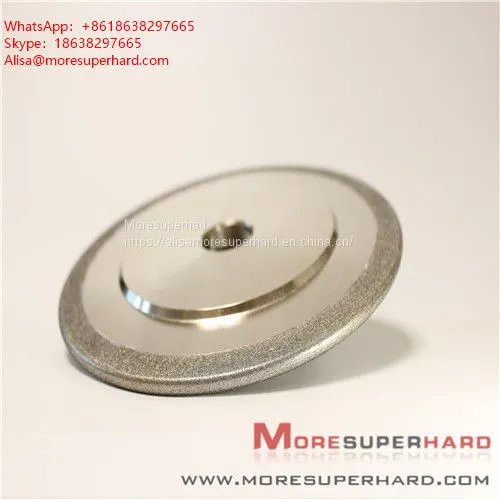 Electroplated Diamond CBN Grinding Wheel Can be Used for Surface Grinding, Internal Grinding and External Grinding Alisa@moresuperhard.com photo-2