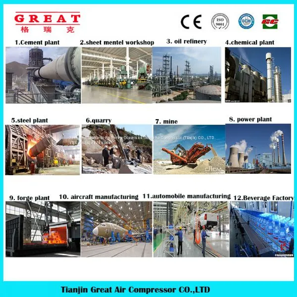 Best Price High Quality 7.5kw-75kw Oil Electric Screw Air Compressor Made in China photo-5