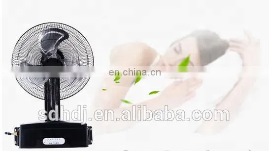 Rechargeable Battery Pedestal Operated Standing Stand Air Cooler Fan photo-6